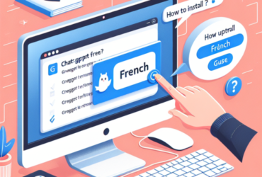 Comment installer ChatGPT en français gratuit ?