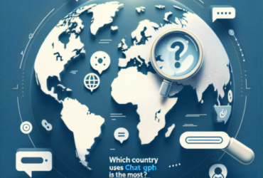Quel pays utilise le plus ChatGPT ?