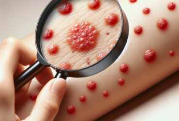 Quelle maladie fait sortir des boutons ?