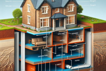 profondeur drainage maison