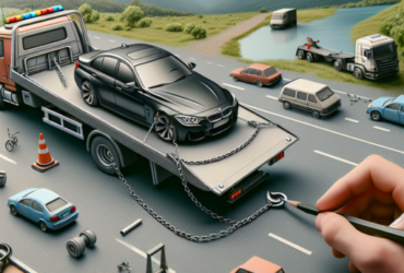 tracter une voiture avec une barre