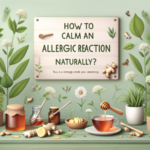Comment calmer une réaction allergique naturellement ?