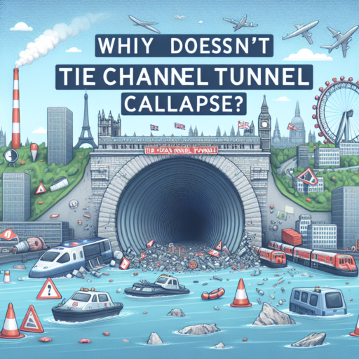 Pourquoi le tunnel sous la Manche ne s'effondre pas ?