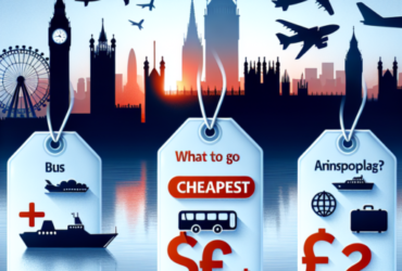 Quel est le moyen de transport le moins cher pour aller en Angleterre ?