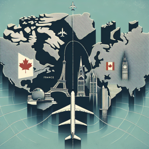 Quelle est la distance entre la France et le Canada en avion ?