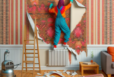 comment décoller du papier peint