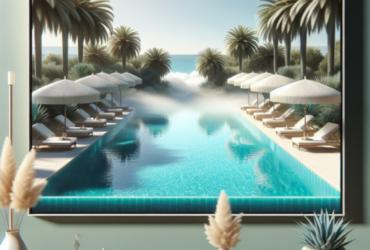 eau laiteuse piscine