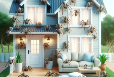 invasion petites araignées maison