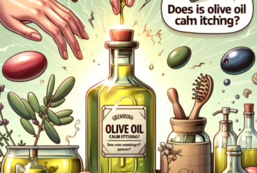 Est-ce que l'huile d'olive calme les démangeaisons ?