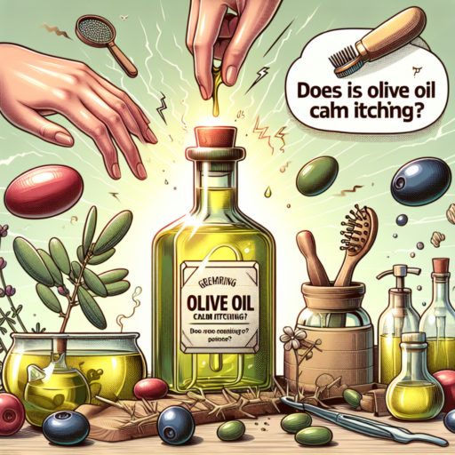 Est-ce que l'huile d'olive calme les démangeaisons ?
