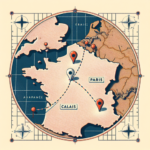 Quel est la distance entre Paris et Calais ?