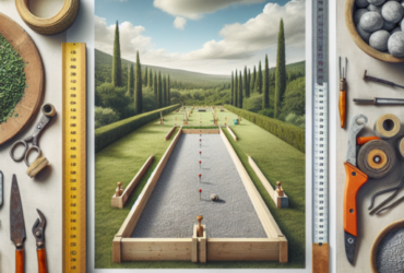 construire un terrain de pétanque