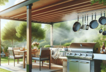 cuisine d'ete exterieure couverte