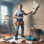 enlever papier peint