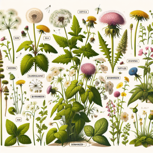 liste des mauvaises herbes avec photo