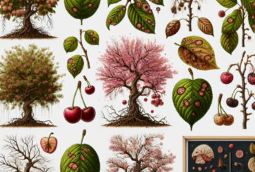 maladies du cerisier photos