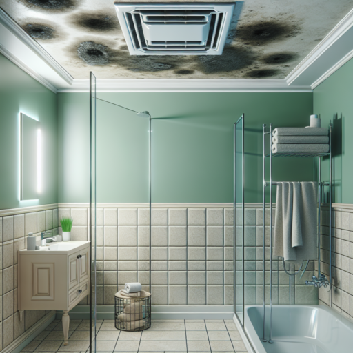 moisissure plafond salle de bain malgré vmc