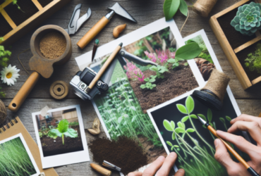 reconnaître mauvaises herbes du jardin photos