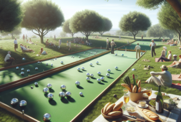 terrain de pétanque